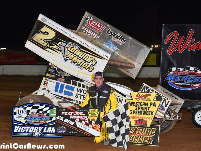 Quick Results 05.27.2026 – Western PA Speedweek Night #1 @&nbsp;Mercer