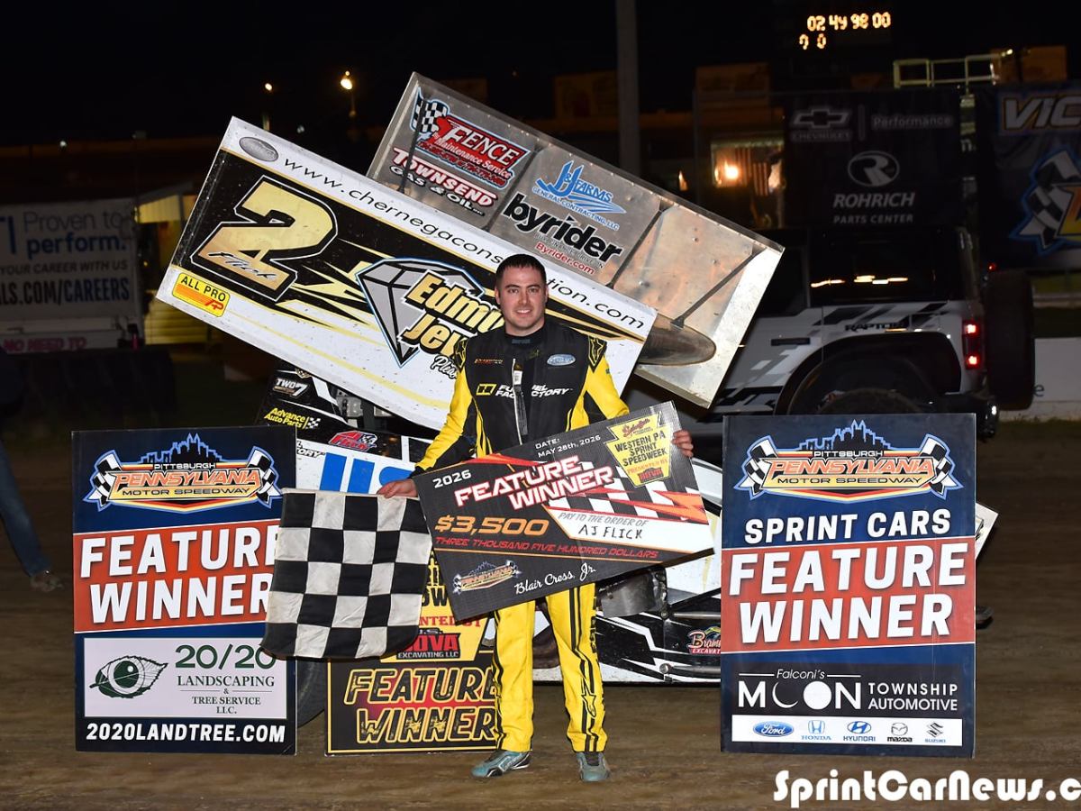 Quick Results 05.28.2026 – Western PA Speedweek Night #2 @ Pittsburgh’s PA Motor&nbsp;Speedway